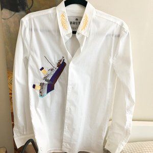 Bruta Titanic Shirt in White